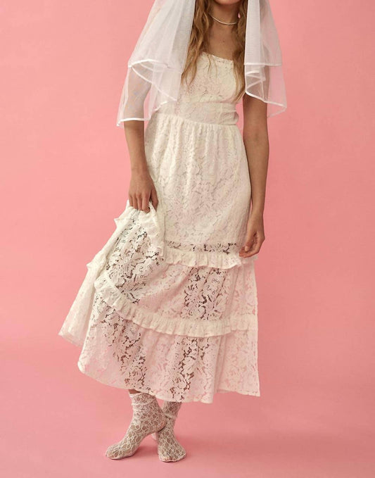 Heavenly Lace Maxi Dress