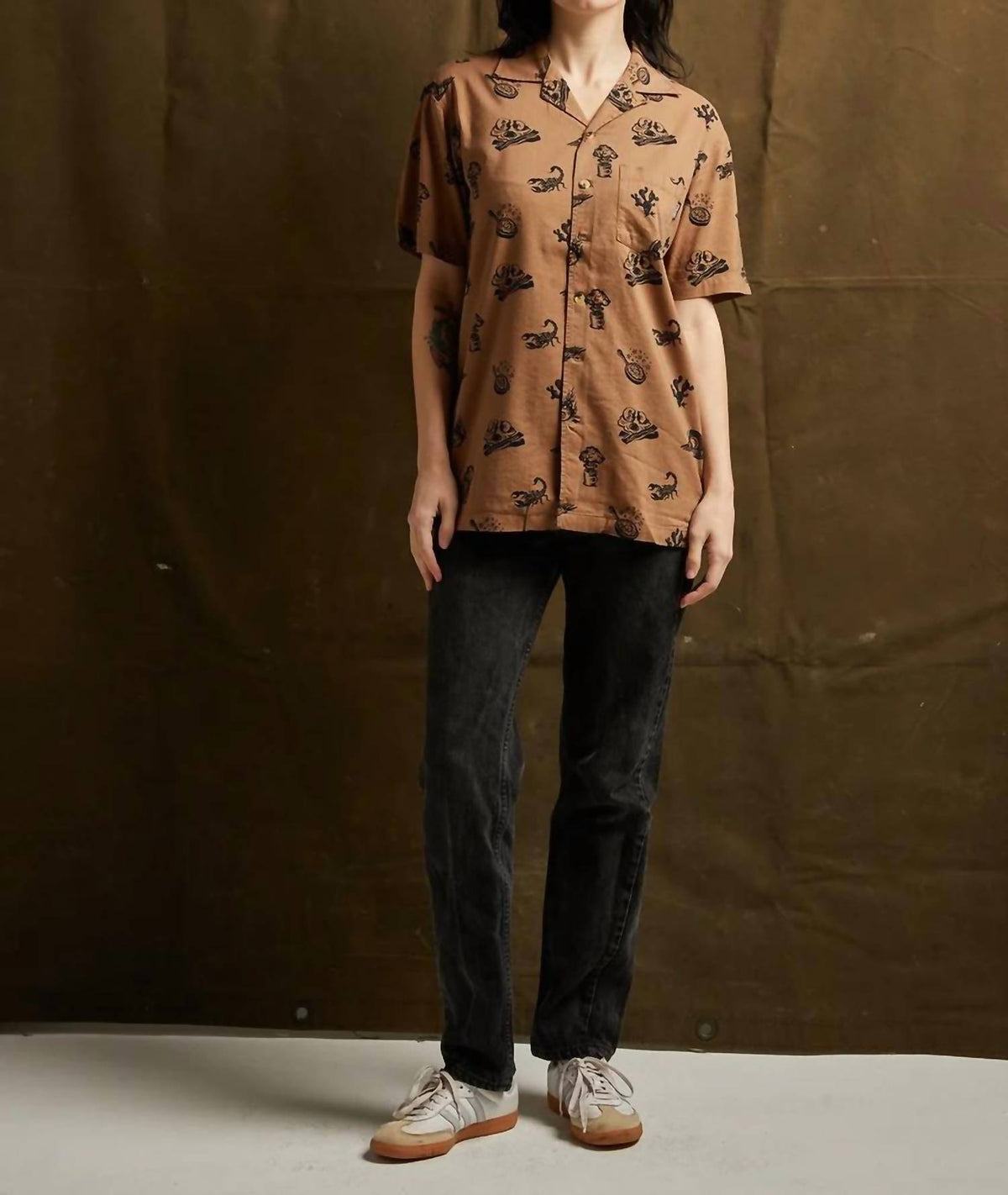 Brain Fried Button-up Shirt