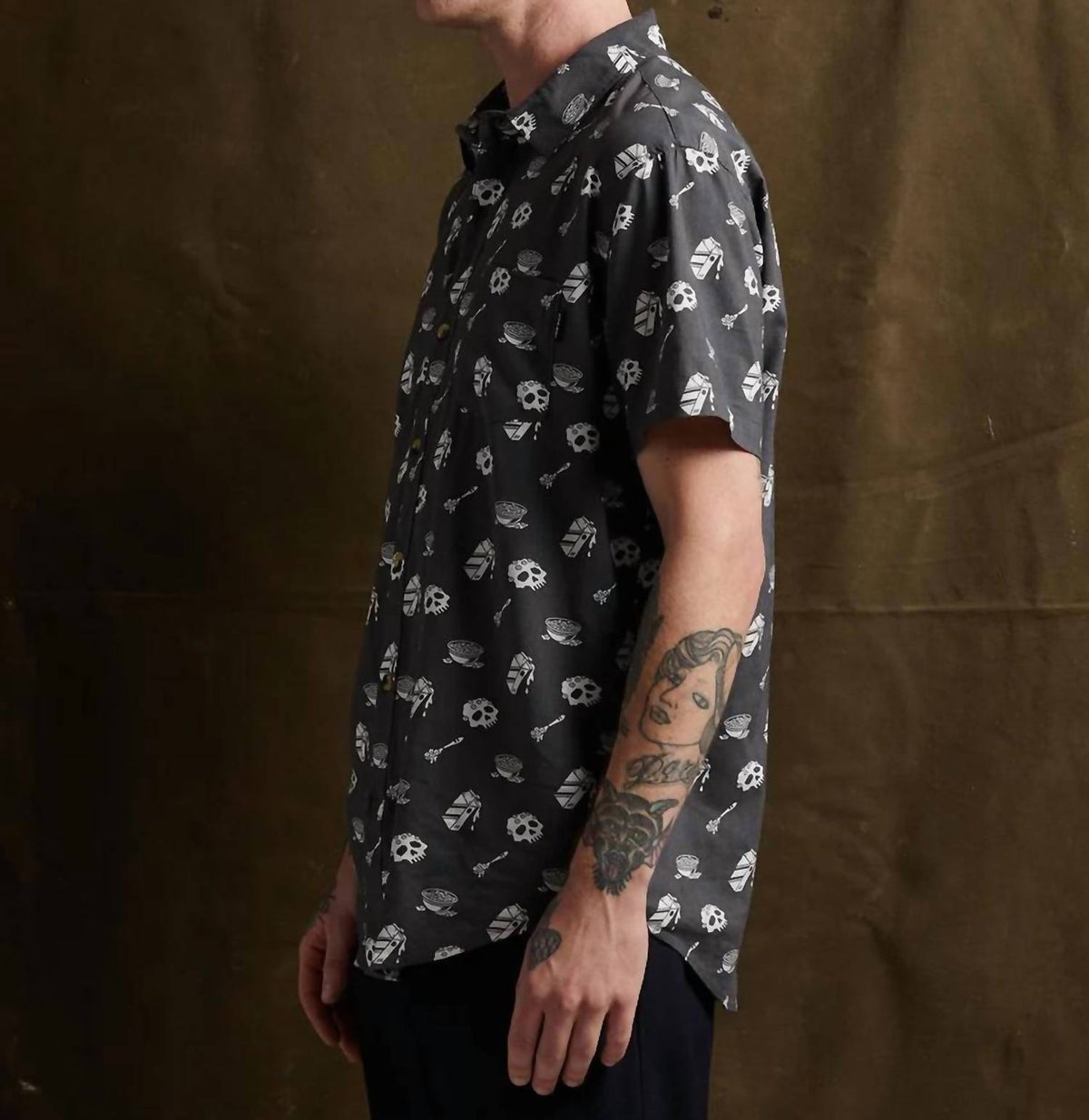 Cereal Killer Button-up Shirt