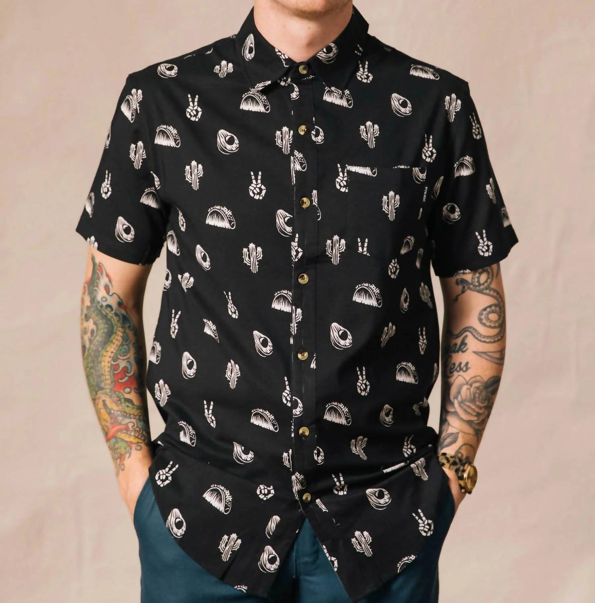 No Problemo Button-up Shirt