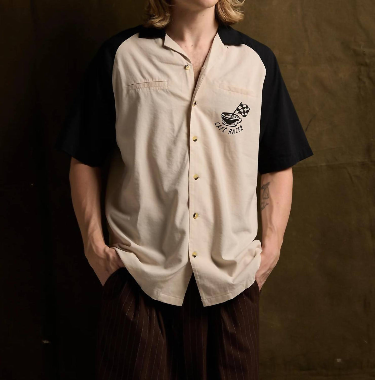 Unisex - Cafe Racer Button-up Shirt