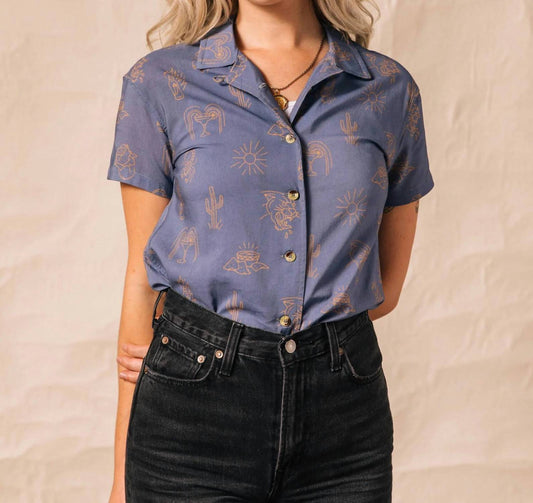 Women's Adios Burritos Button-up Shirt