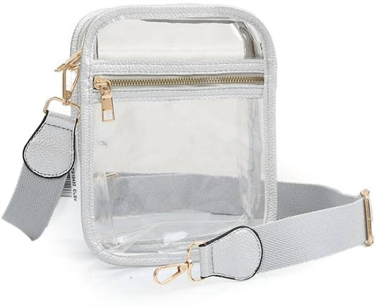 Clear Square Crossbody Bag