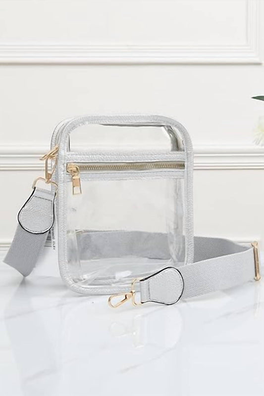 Clear Square Crossbody Bag