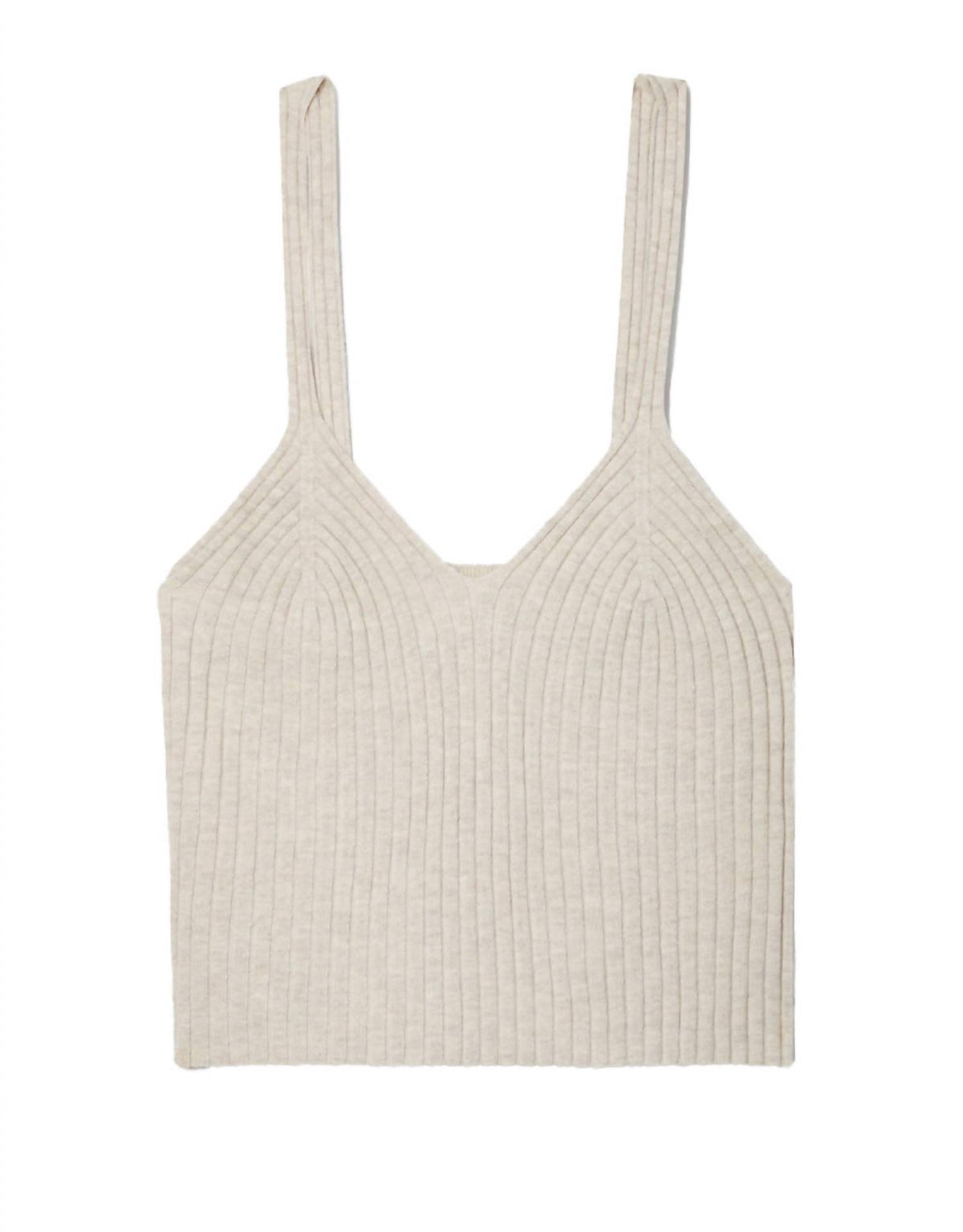 Blended Knit Corset Tank