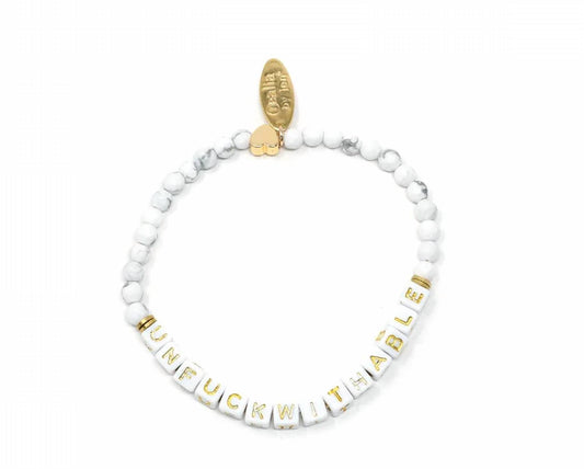 Women's Tiny Unfuckwithable Bracelet