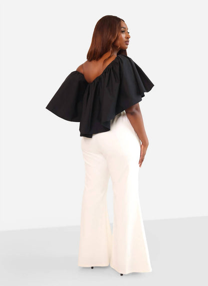 Garden Rose Bell Bottom Pants
