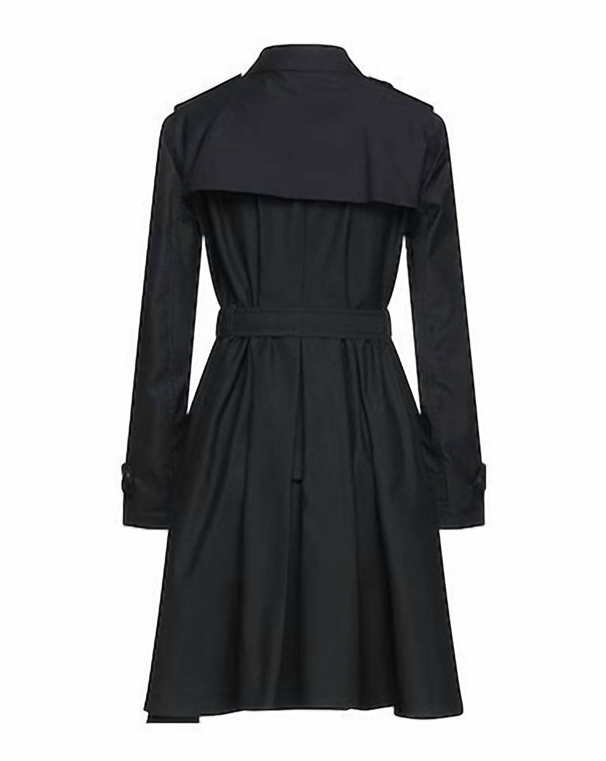 Women's Double Breasted Long Peacoat
