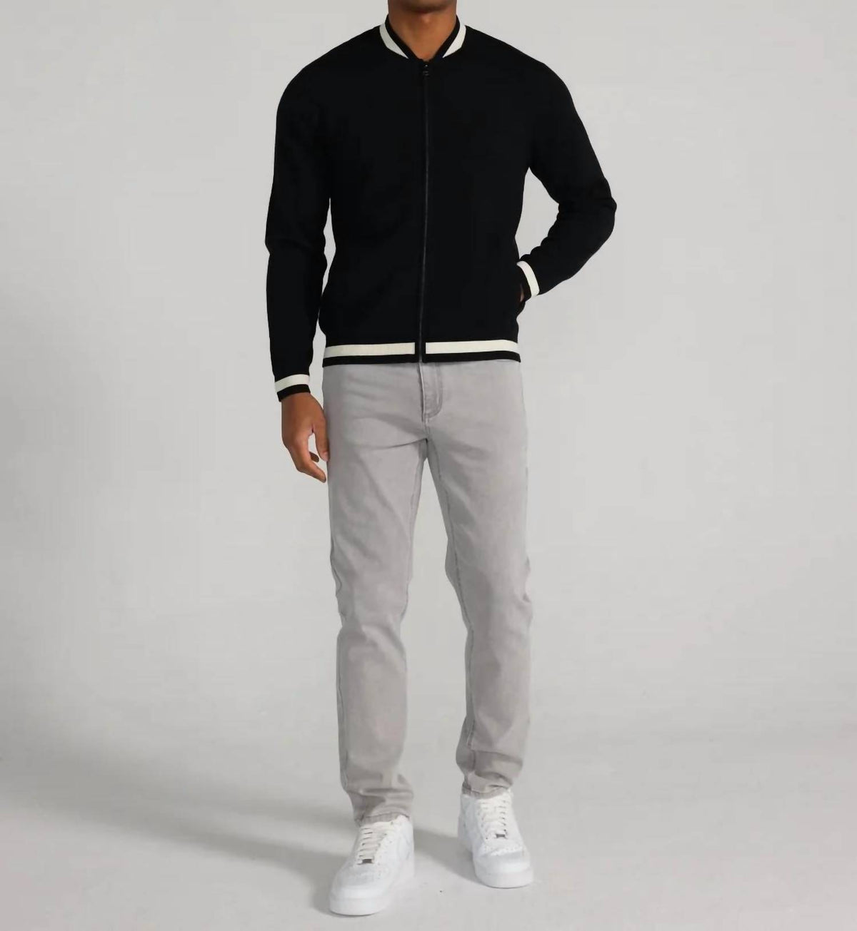 Crestwell Bomber Wool Jacket