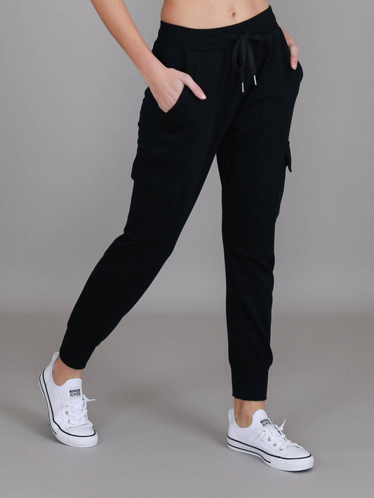 Cannele Fleece Cargo Joggers
