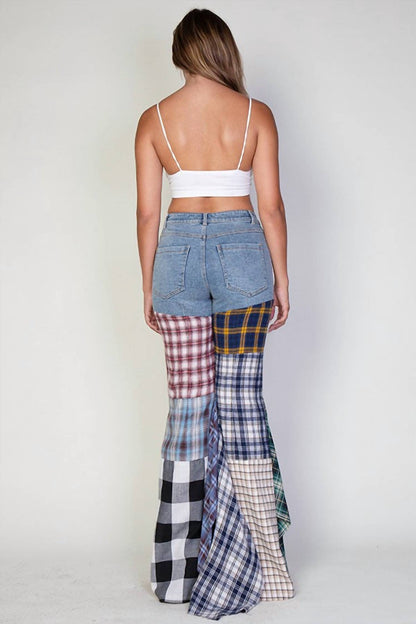 Plaid me Jeans