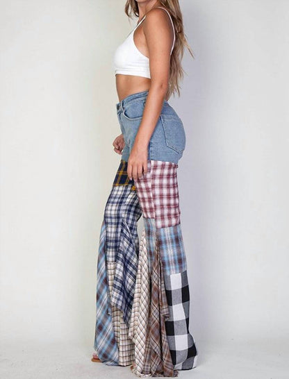 Plaid me Jeans