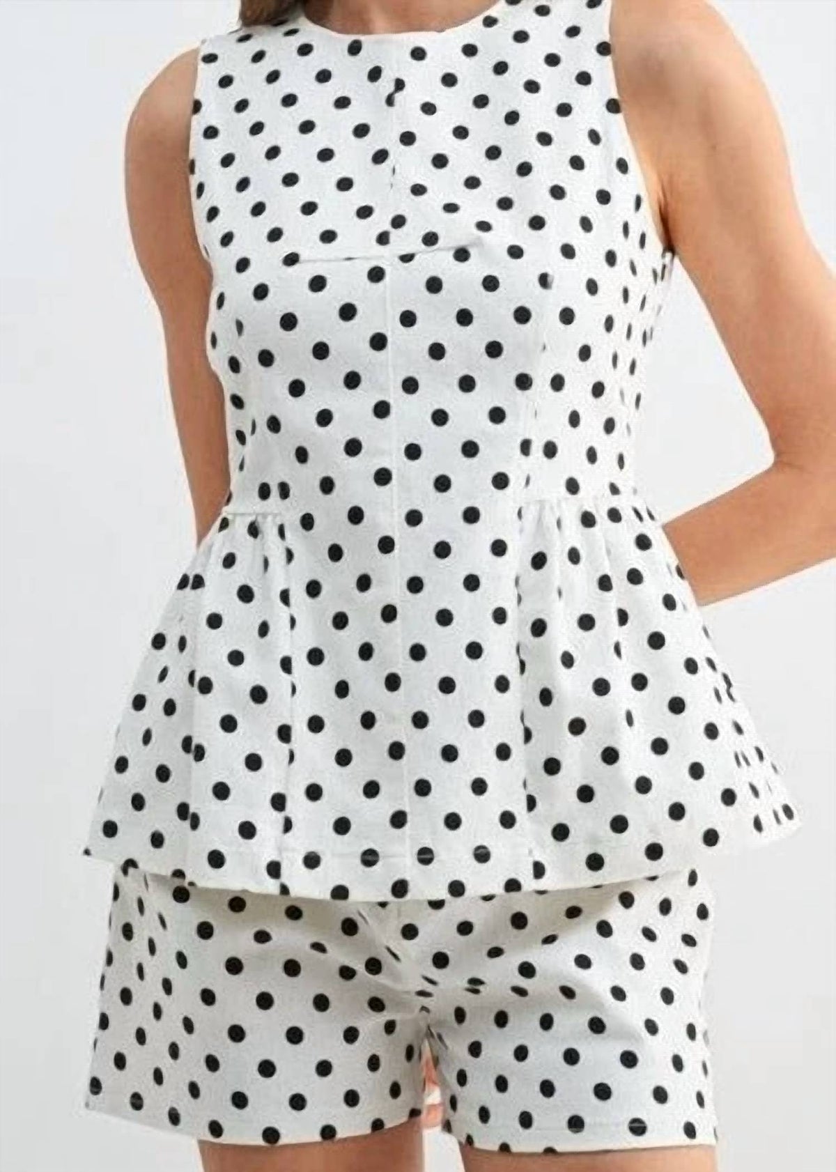 Dot Your I's Twill Shorts