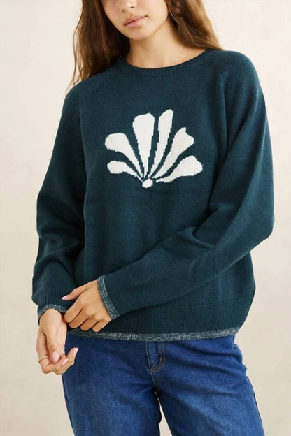 Bayside Crew Neck Knit Sweater