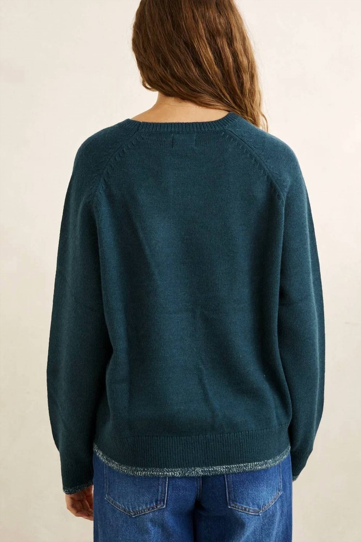 Bayside Crew Neck Knit Sweater