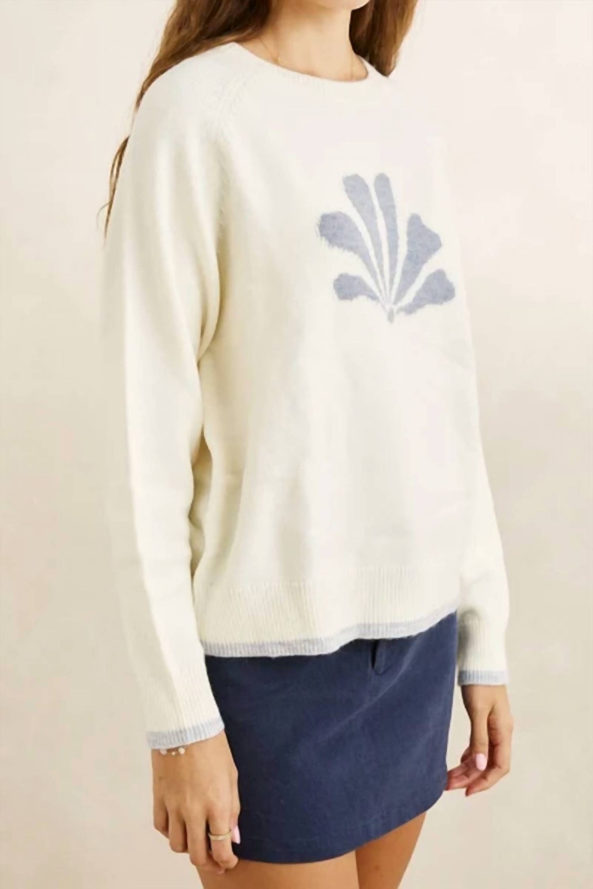 Bayside Crew Neck Knit Sweater