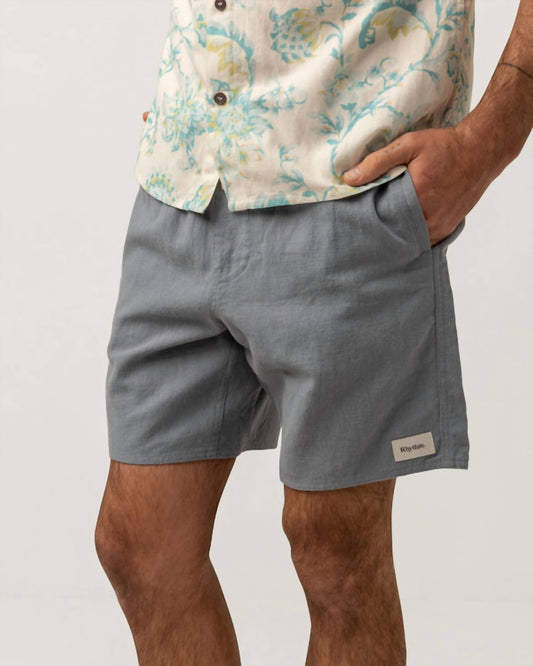Men's Textured Linen Jam Short