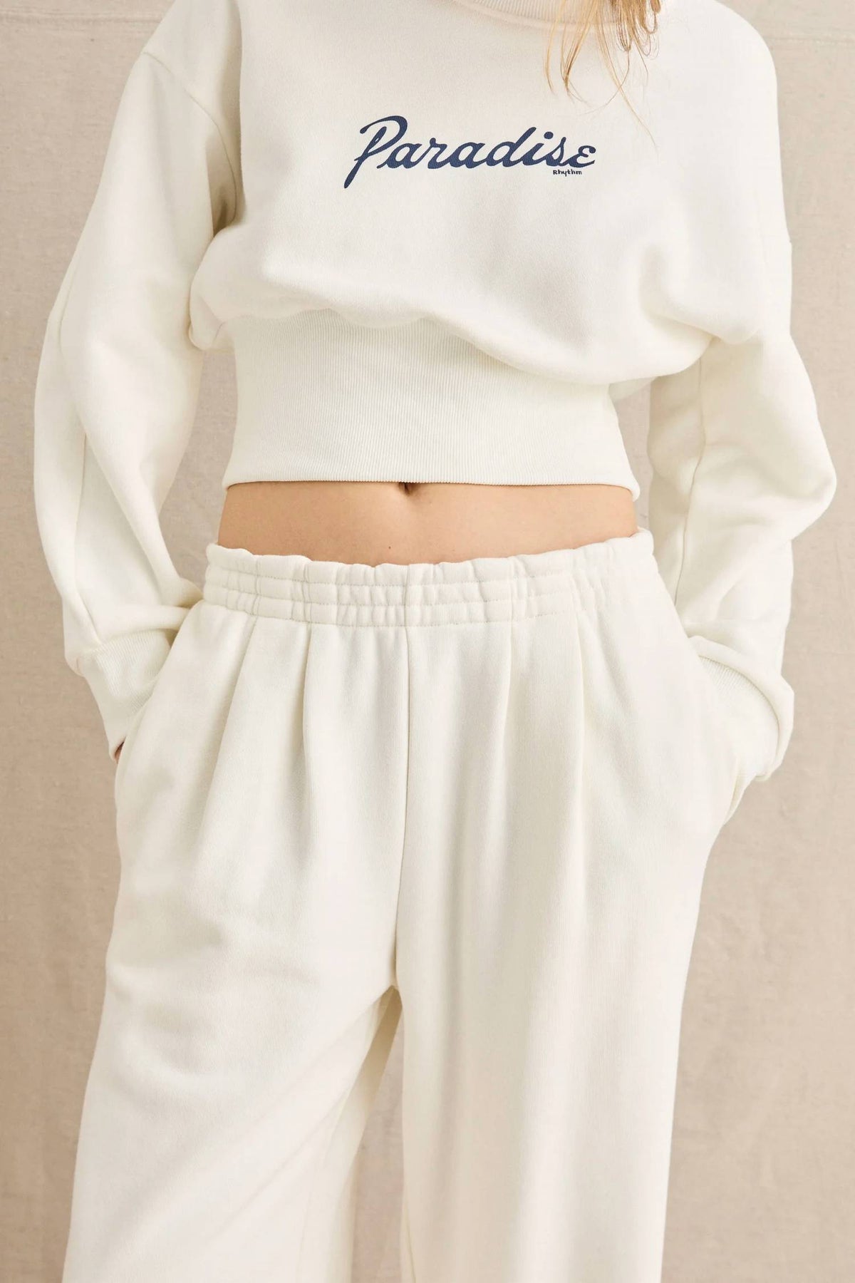 Pleated Track Pant