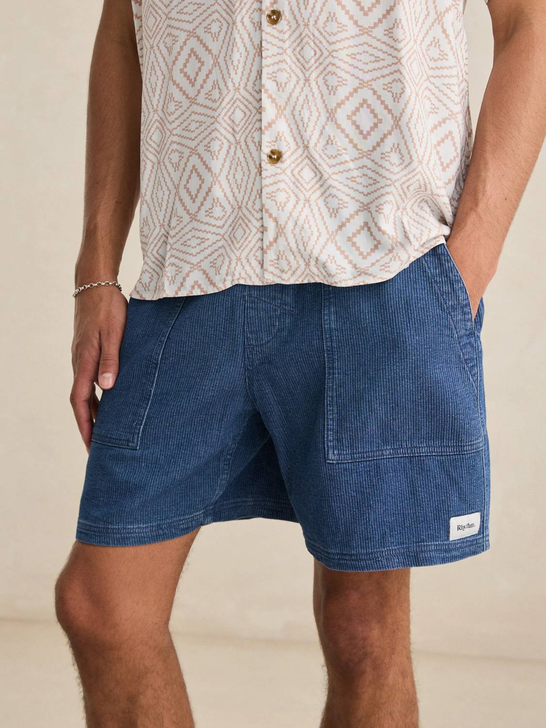 Textured Wale Jam Shorts
