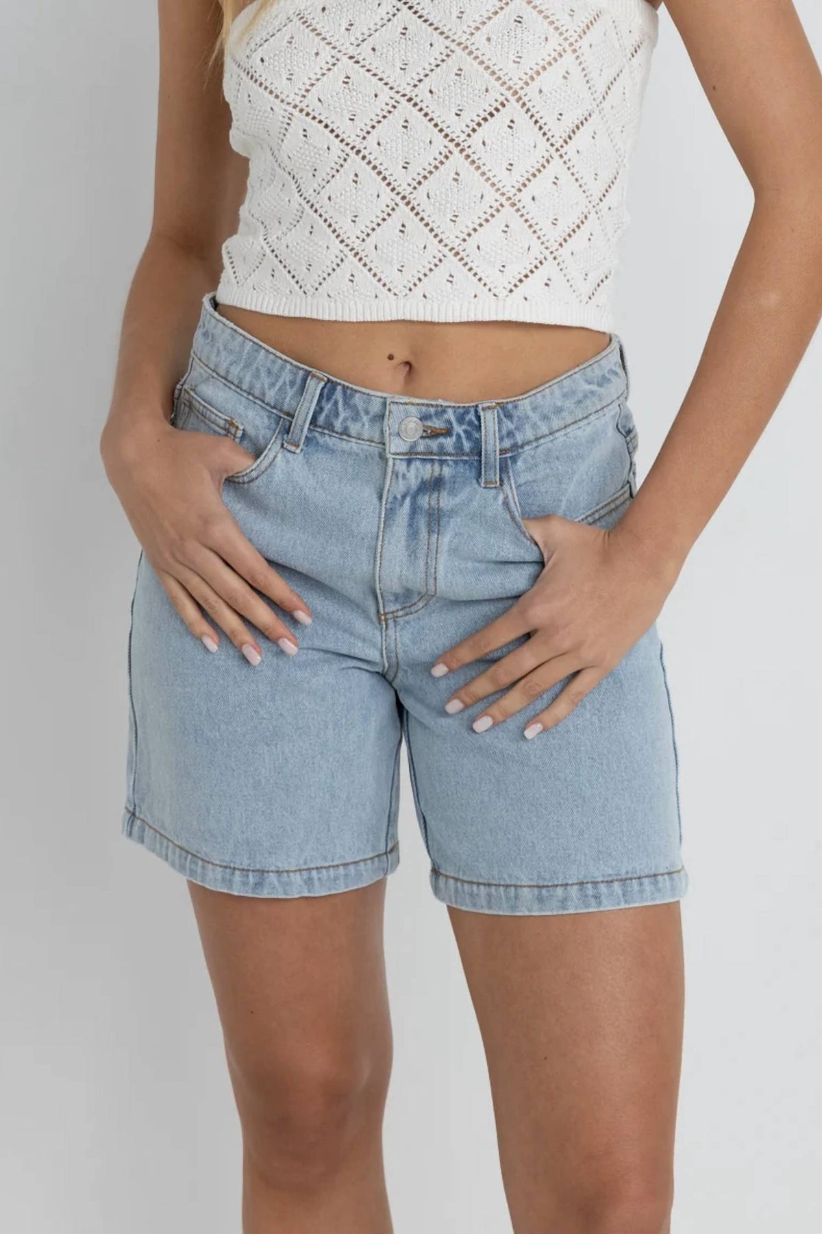 Tour Denim Bermuda Short