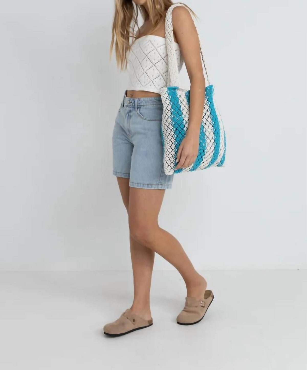 Tour Denim Bermuda Short