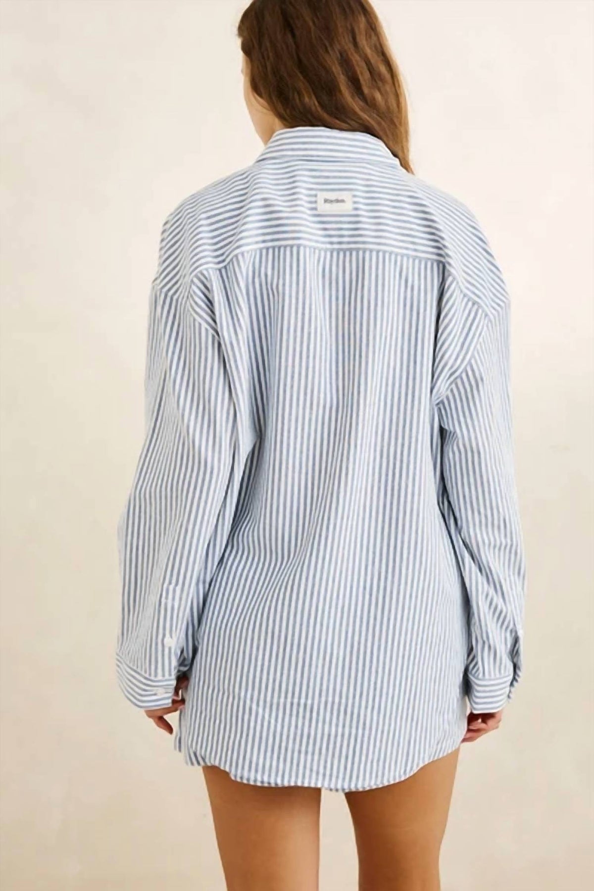 Vista Stripe Oversized Shirt