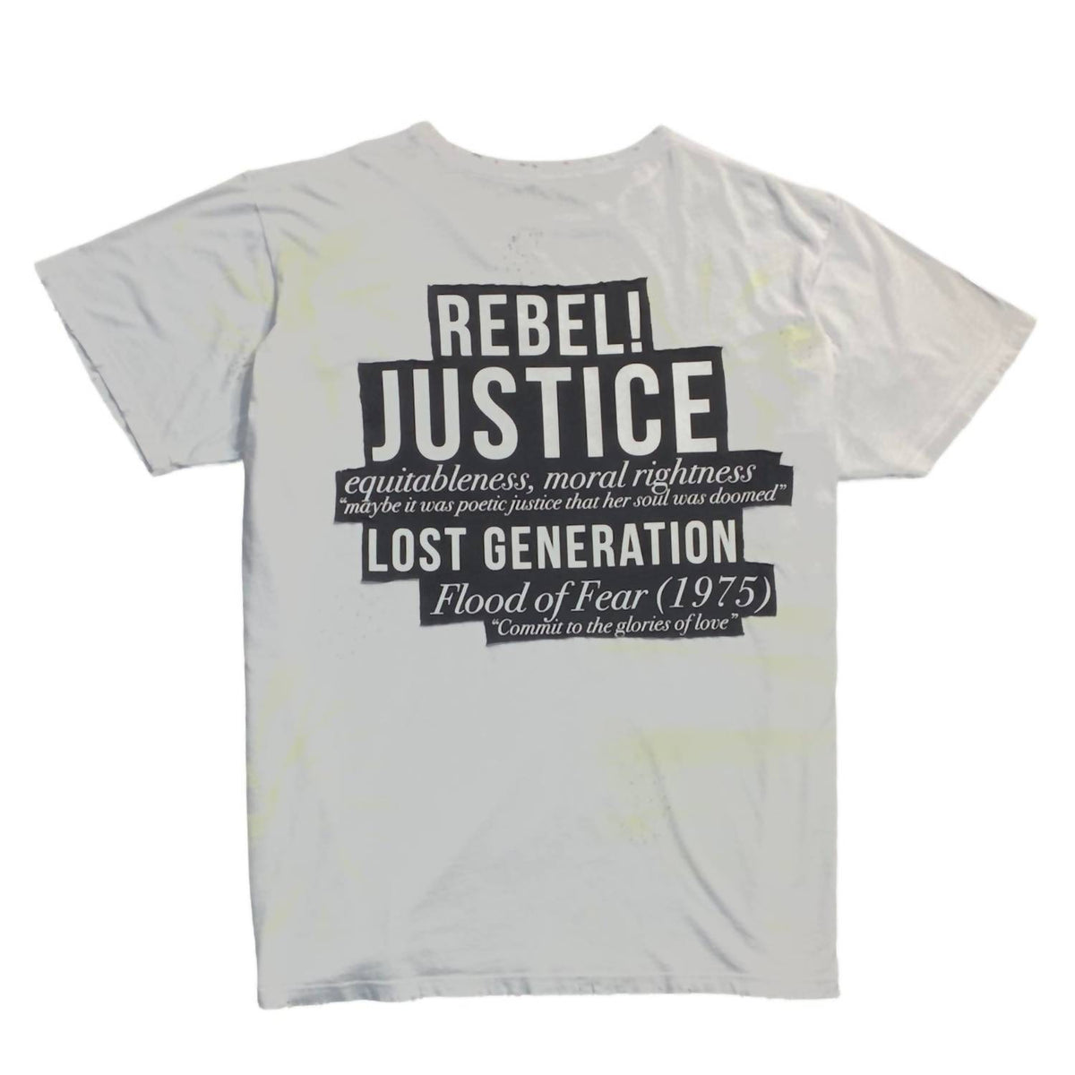 MEN'S JUSTICE T-SHIRT
