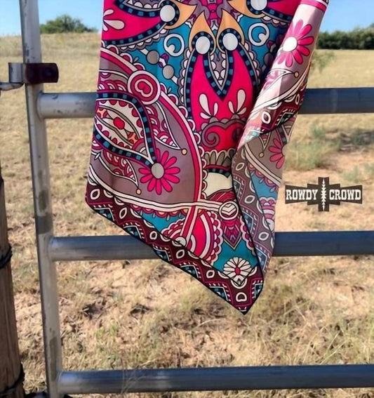 Acapulco Paisley Wild Rag Scarf
