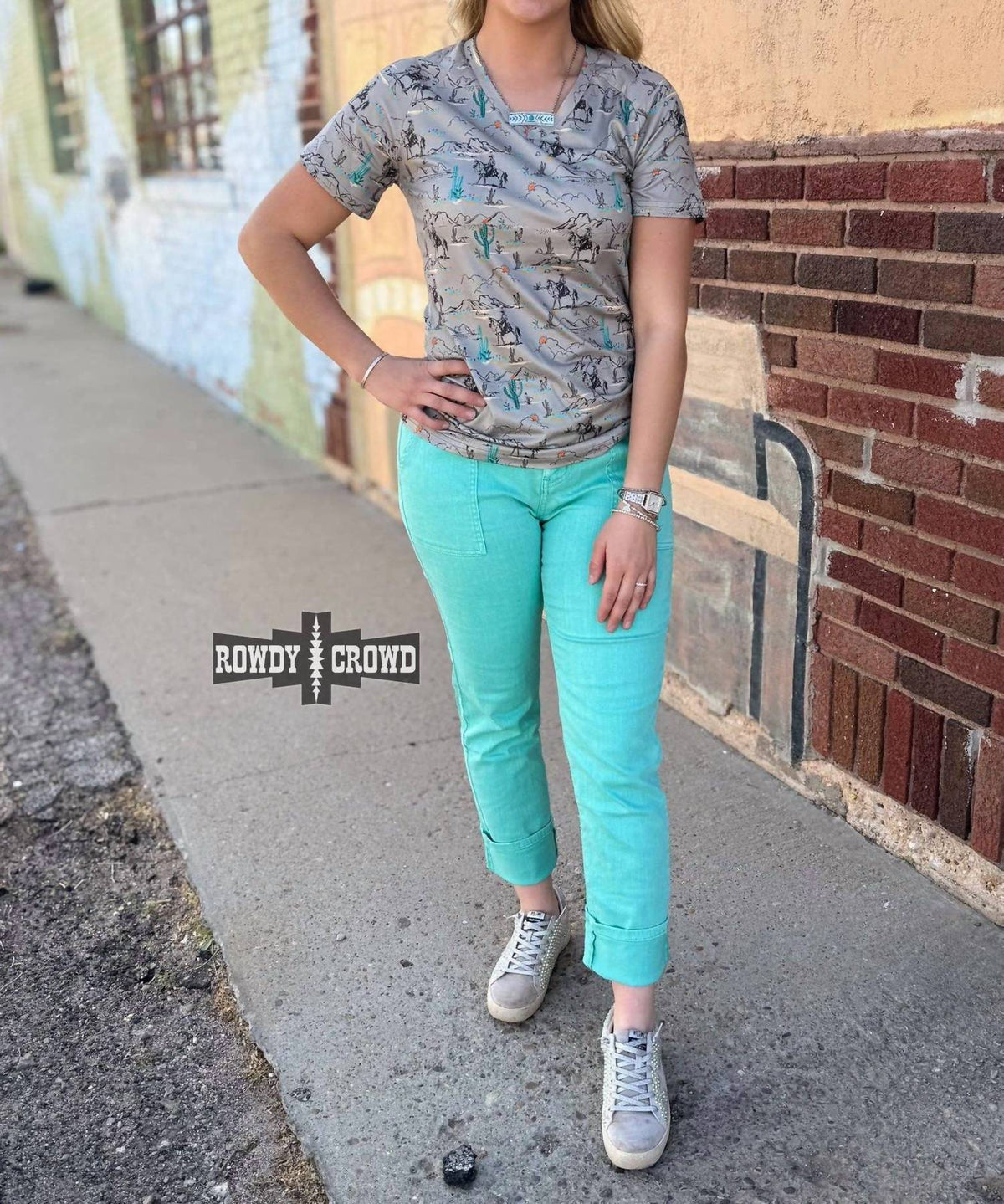 Blooming Desert Western Graphic Tee