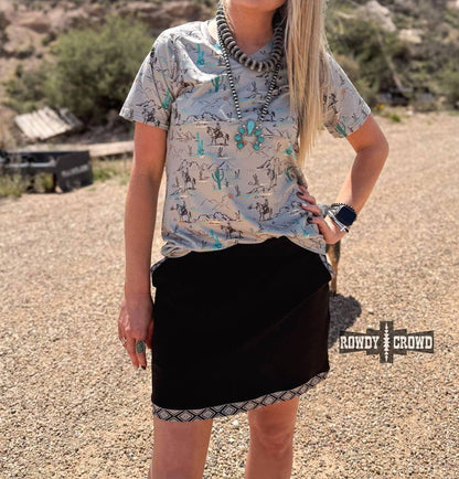 Blooming Desert Western Graphic Tee