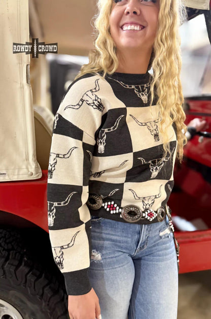 Giddy Up Sweater