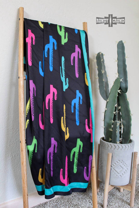 Women's Cactus Craze Western Wild Rag Scarf