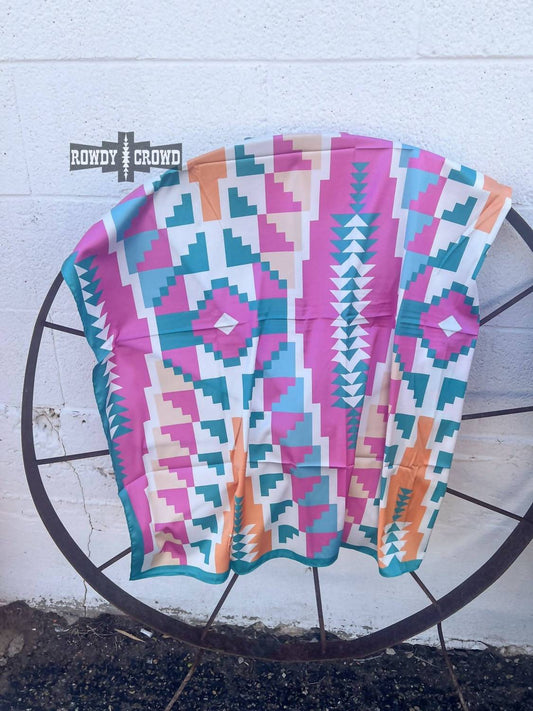 Women's Paradise Western Southwestern Wild Rag Scarf