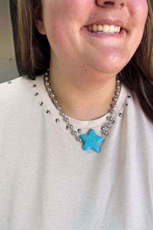 Women's Star Struck Star Western Necklace