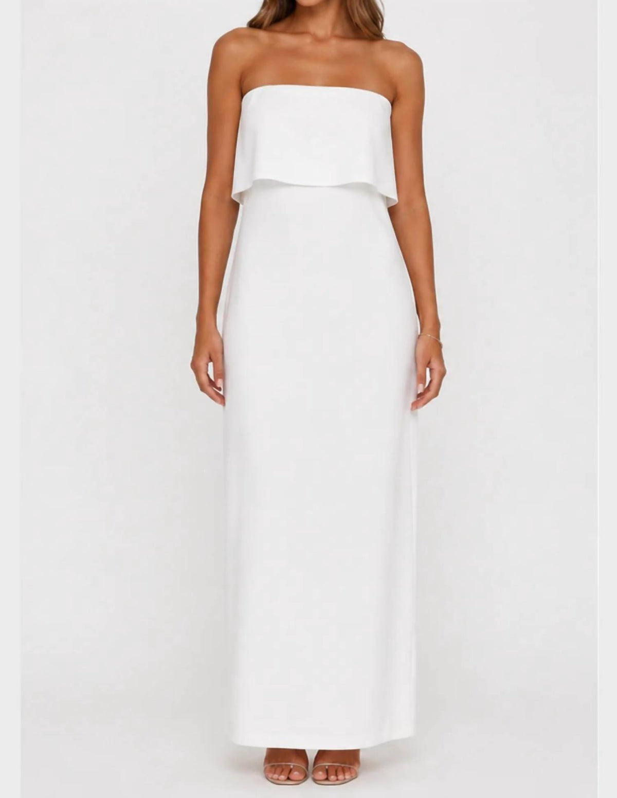 Strapless Layer Gown
