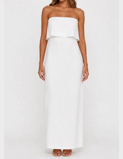 Strapless Layer Gown