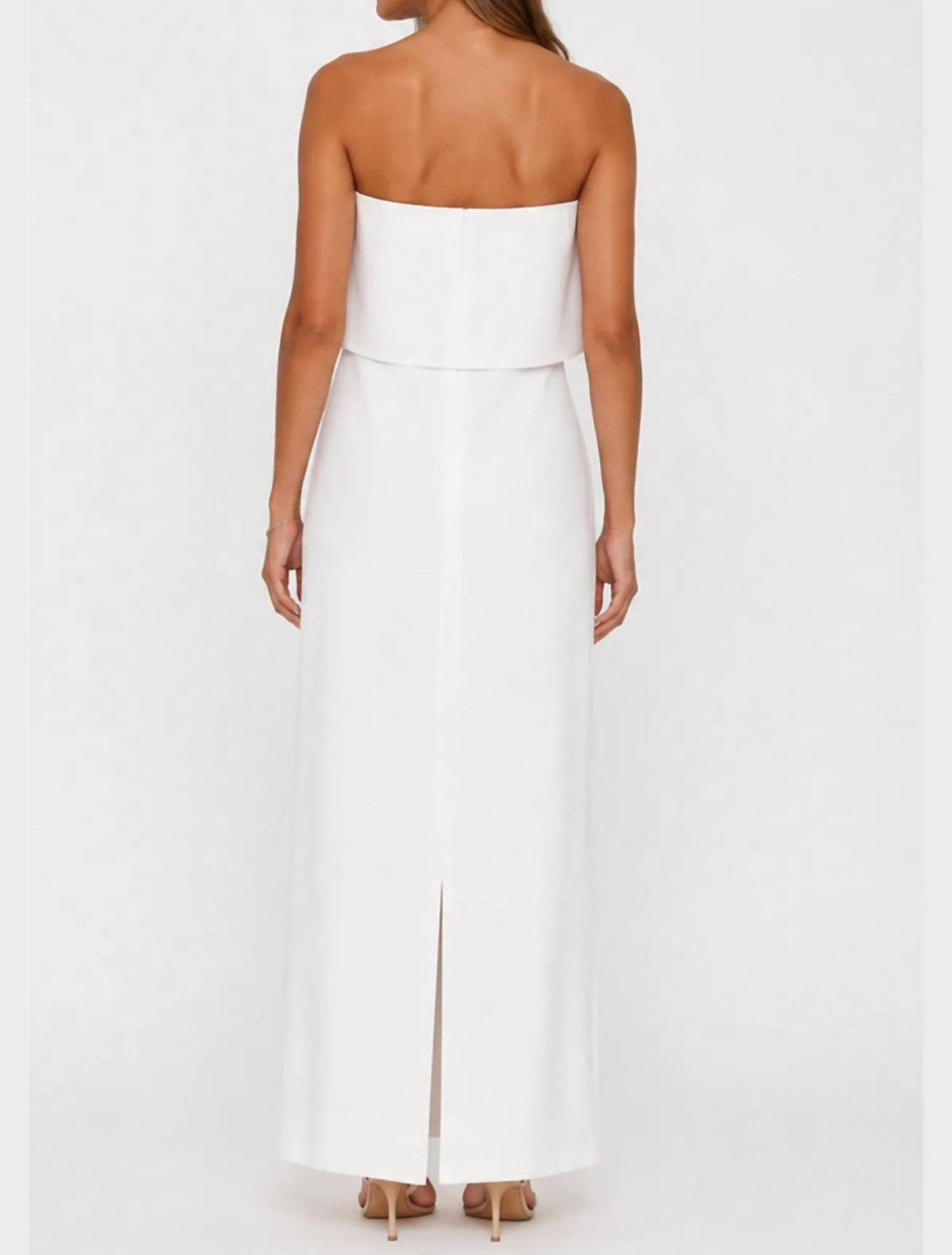 Strapless Layer Gown