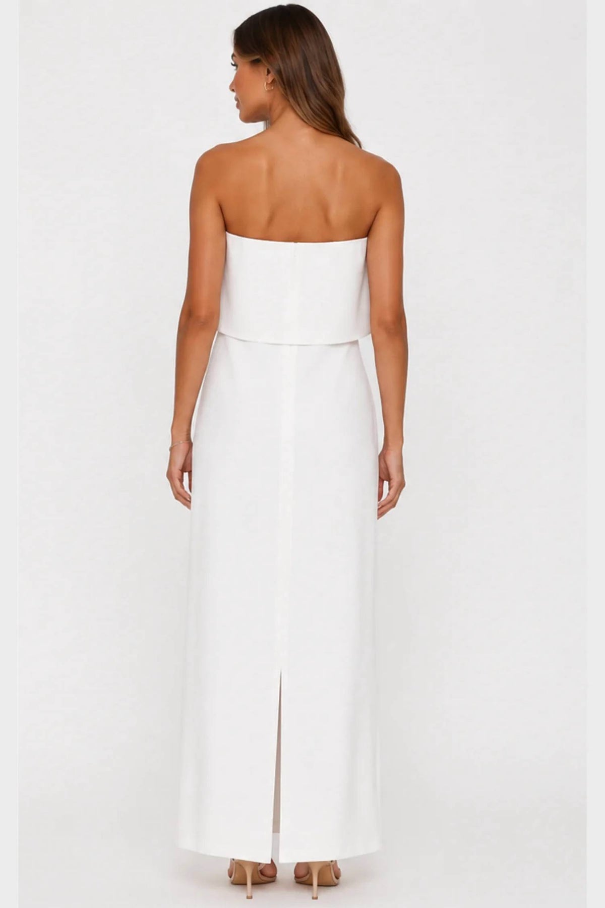 Strapless Layer Gown
