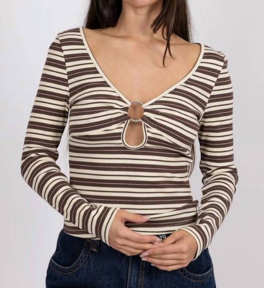 Emma Ring Long Sleeve Top