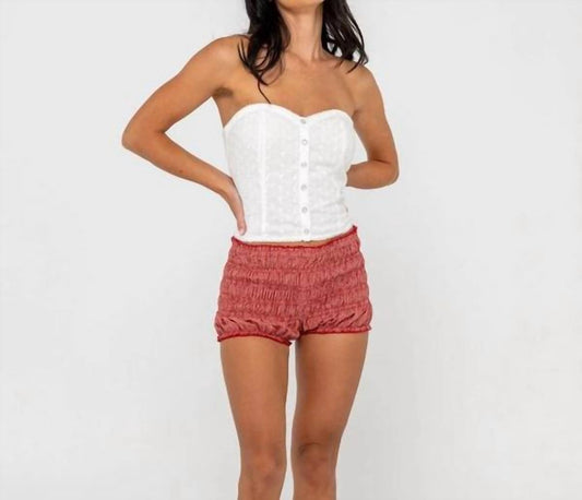 Mandy Button Up Top