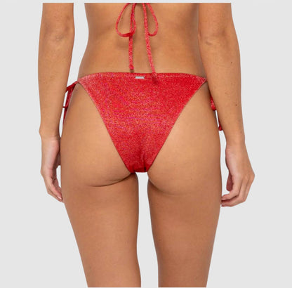 Shimmy Midi Side Ties Bikini Bottom