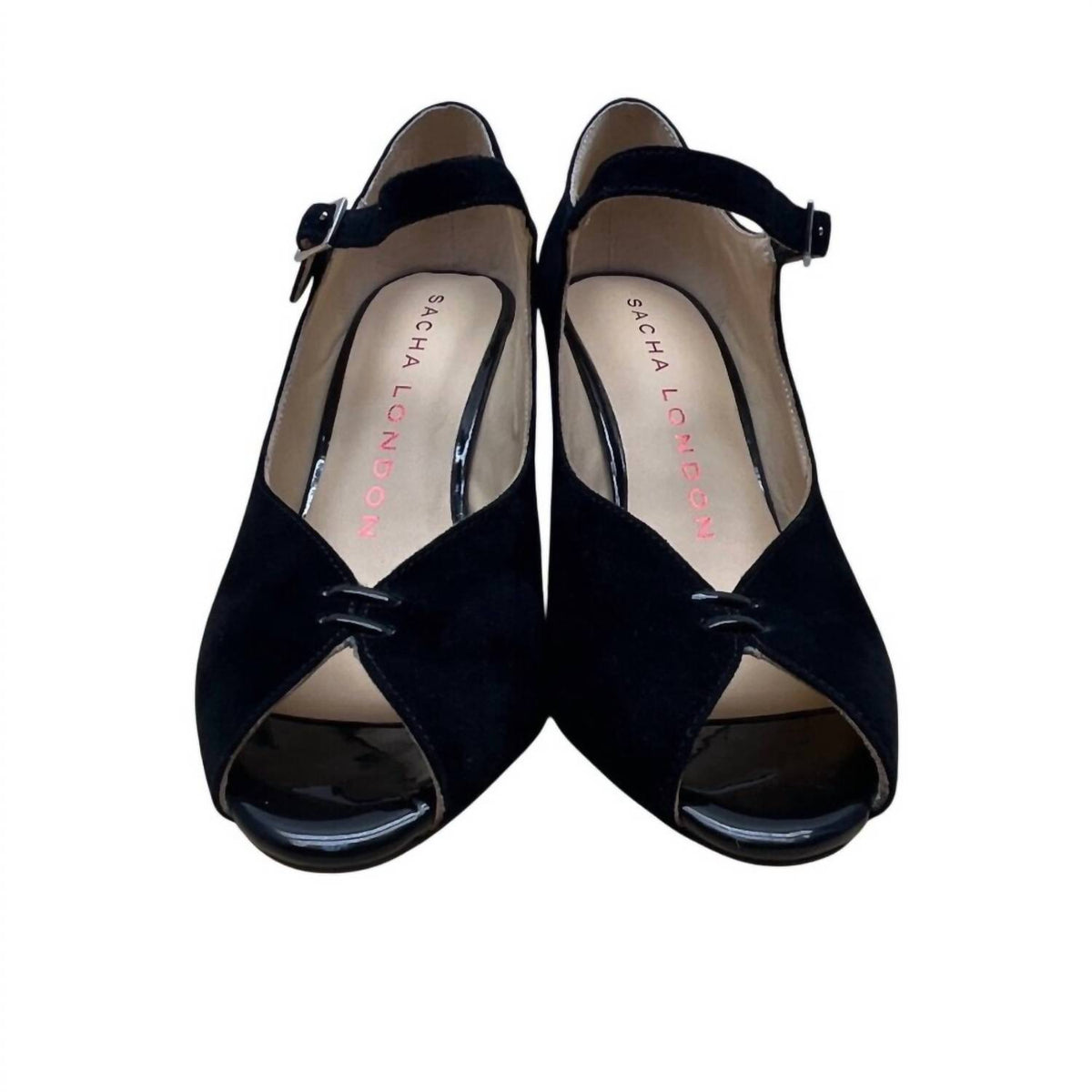 Women's Saba Peep-toe Block Heel Pumps