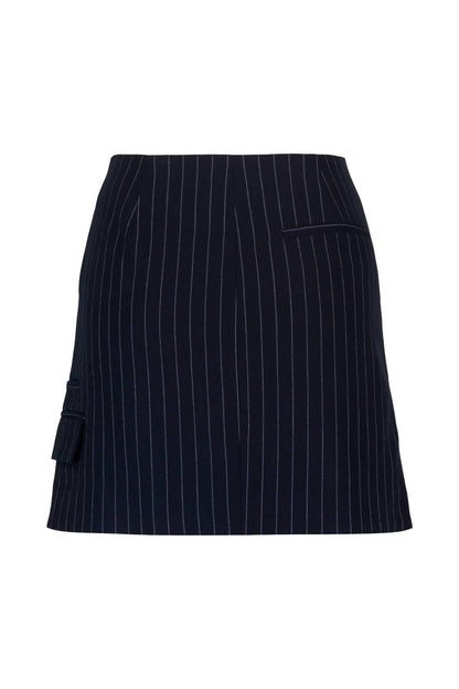Pinstripe Skirt