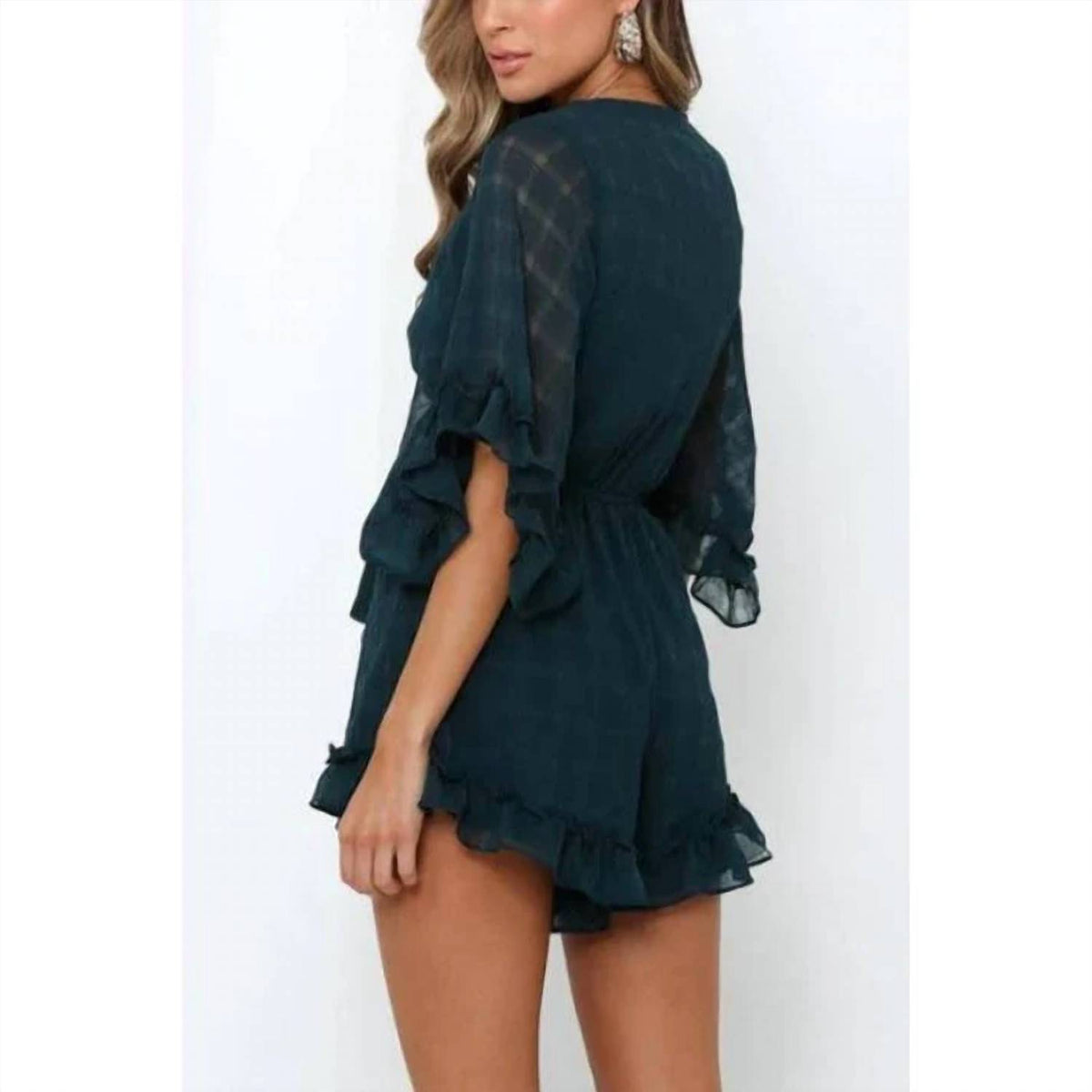 Mykonos Ruffle Romper