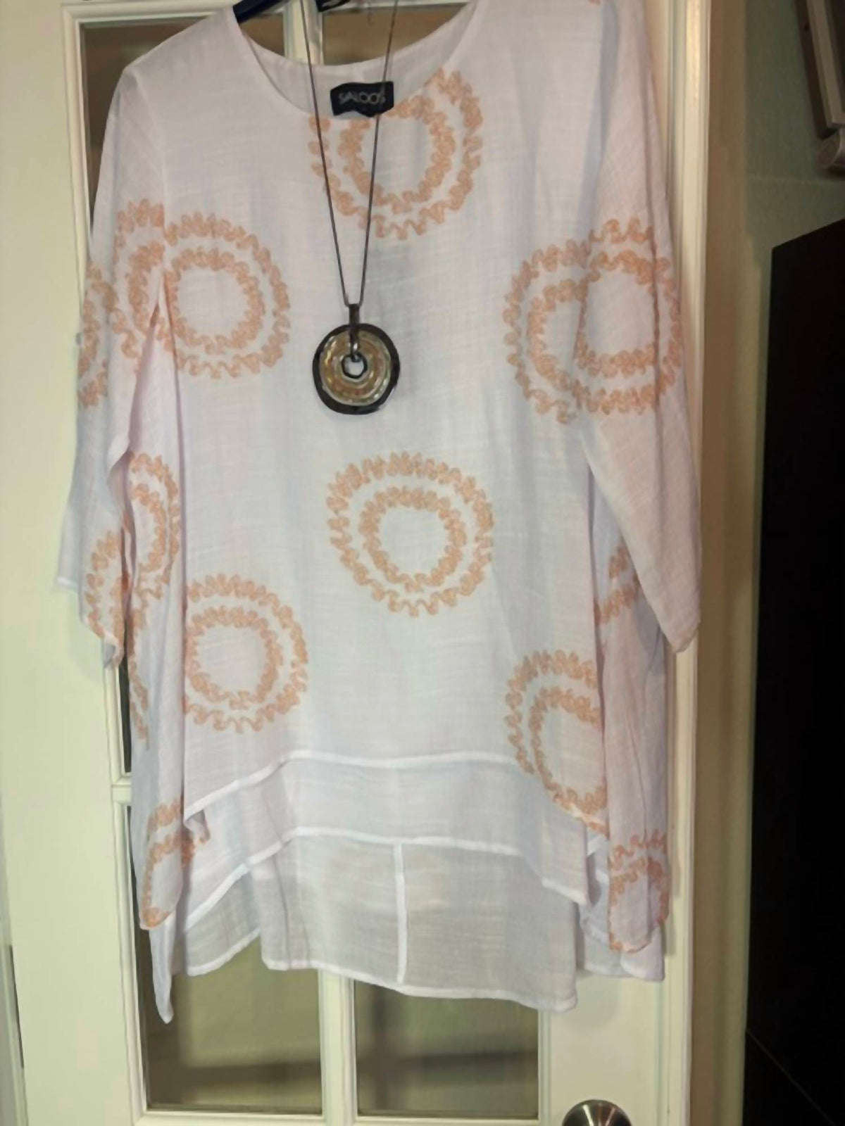 Circles Print top