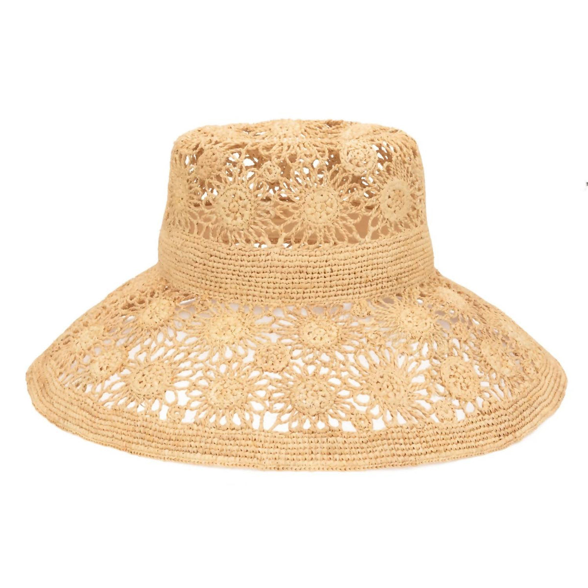 Crochet Raffia Hat