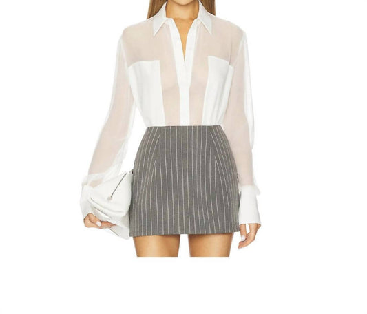 Flore Silk Shirt