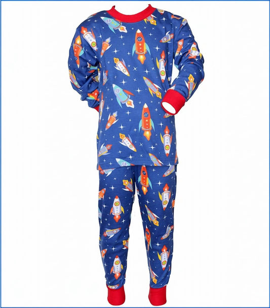Kids Rocket Flight Loose Fit Pajama