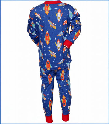 Kids Rocket Flight Loose Fit Pajama