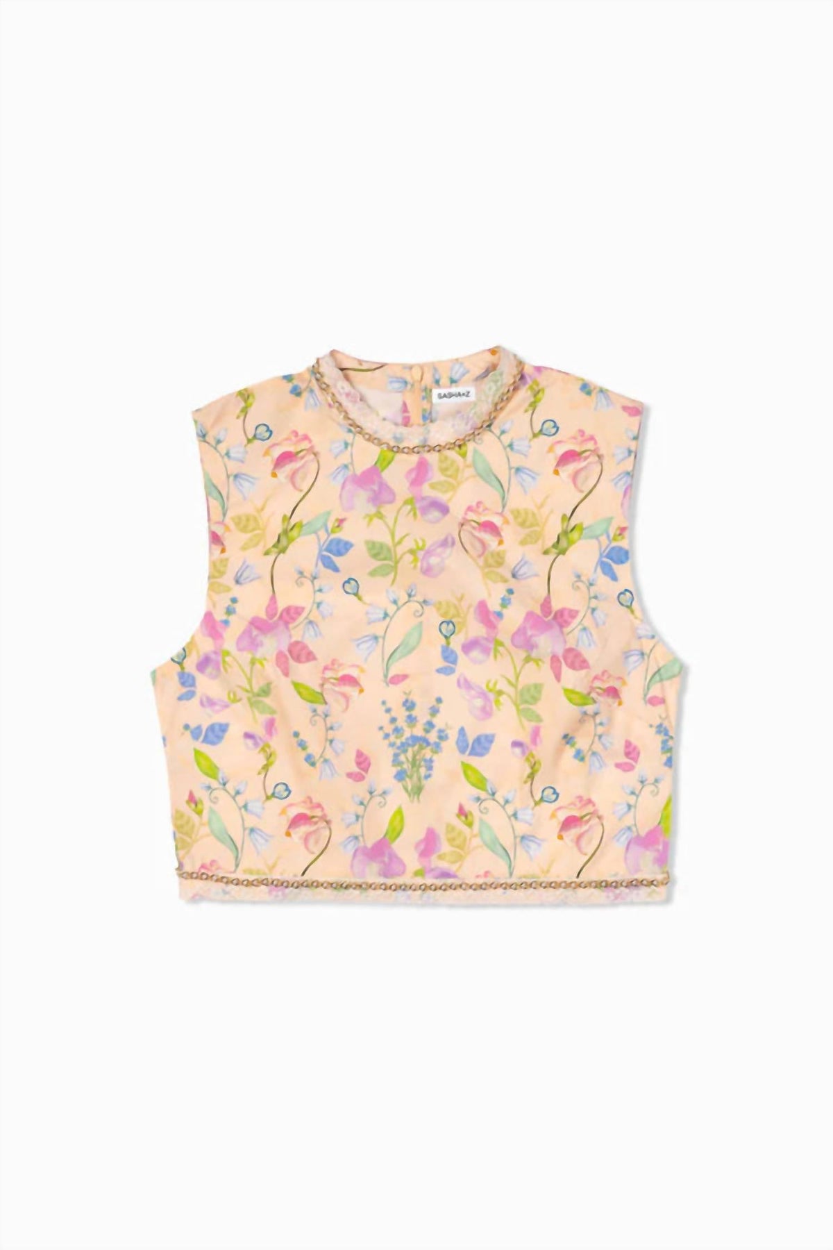 Floral Printed Crop Top